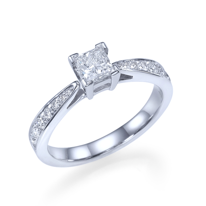 princess cut woman diamond engagement ring atlanta