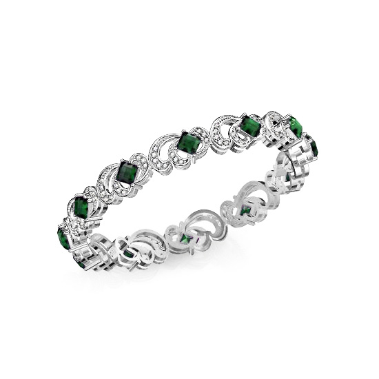 woman gemstone bracelet atlanta