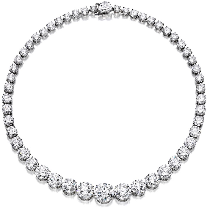 women diamond necklace atlanta